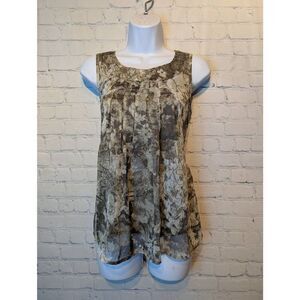 Coldwater Creek loose fit tank top small